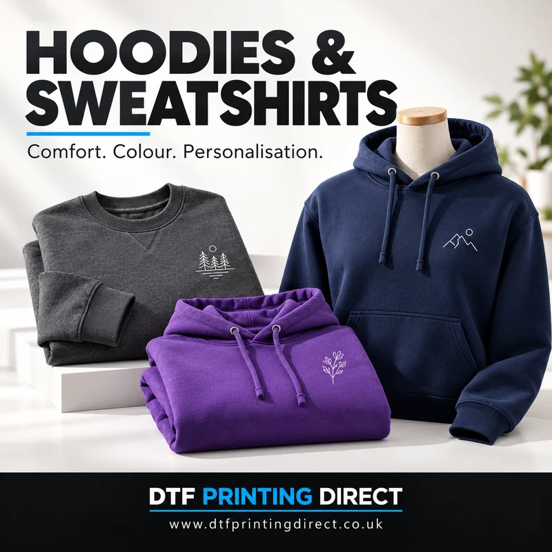Sweatshirts & seasonal styles — illustrative product examples