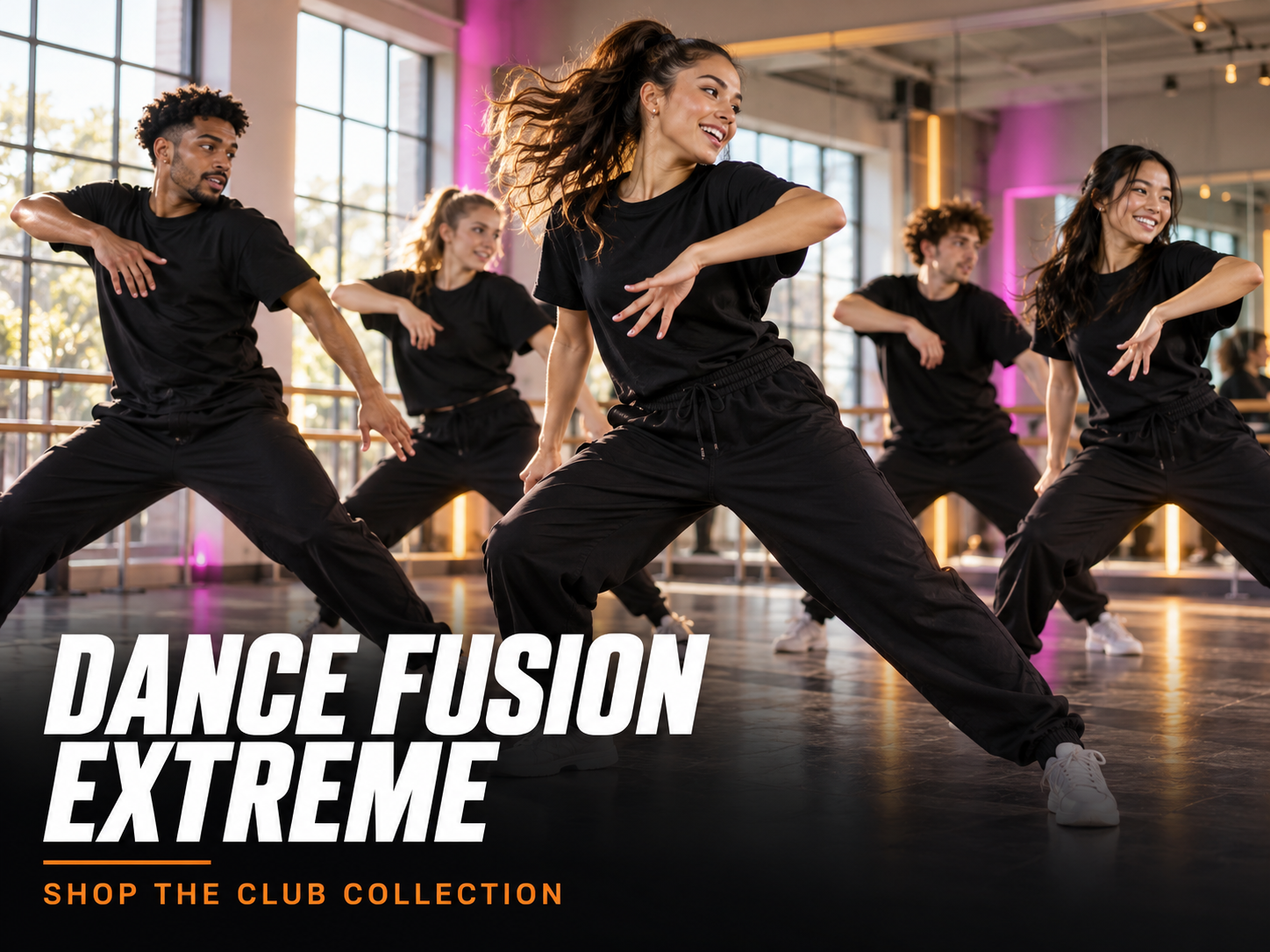 Illustrative Dance Fusion Extreme activity banner