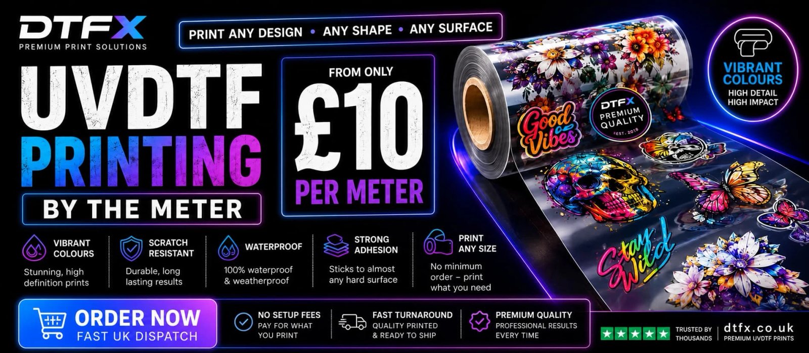 UV DTF printing