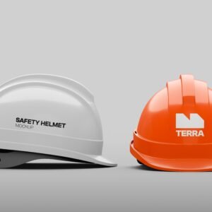 x80 Printed logos ready to apply to Safety Hats 8cm x 8cm uvdtf