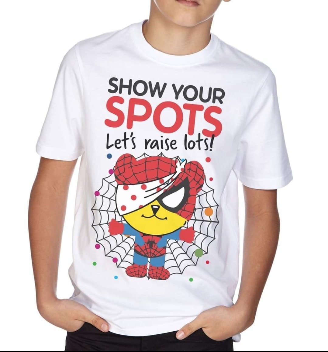 Pudsey Spiderman Tshirt
