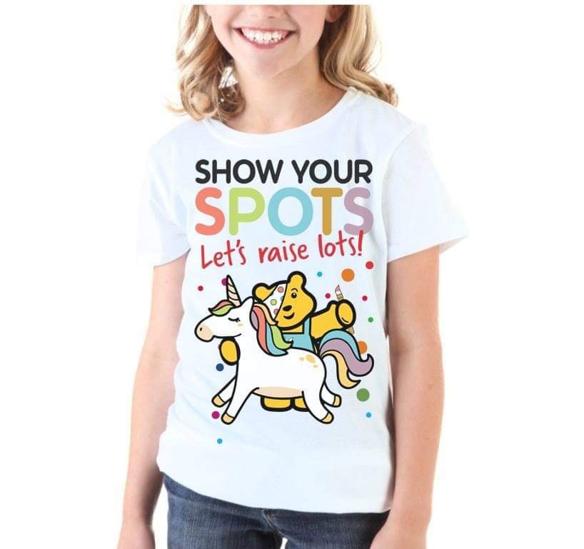 Pudsey Unicorn Tshirt