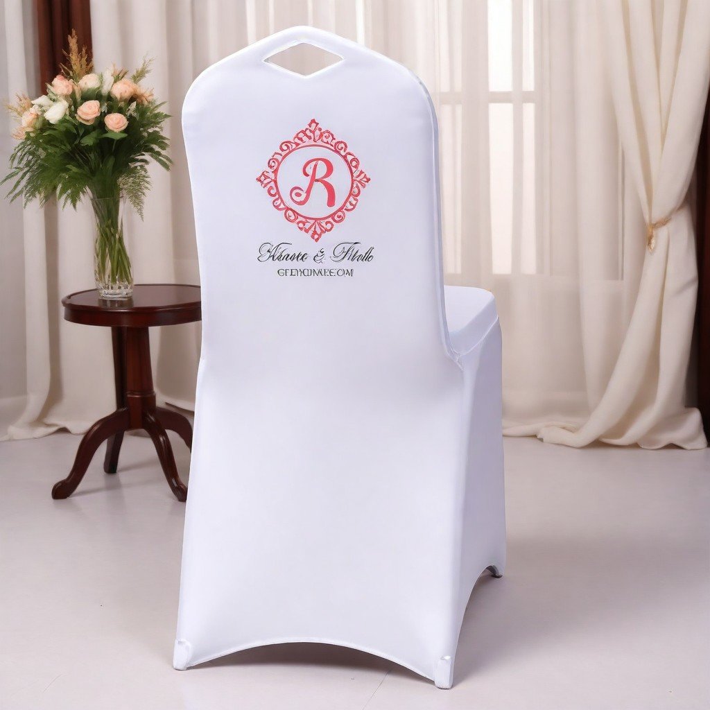 Print your own Wedding Chair Company logos(ready to iron on or heat press)