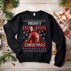 Cantona Manchester Christmas Jumper – Kids & Adults