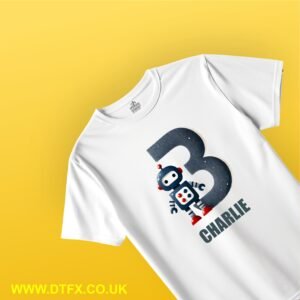 Robot themed birthday tshirt 1st 2nd 3rd 4th etc white or black  childrens tshirt