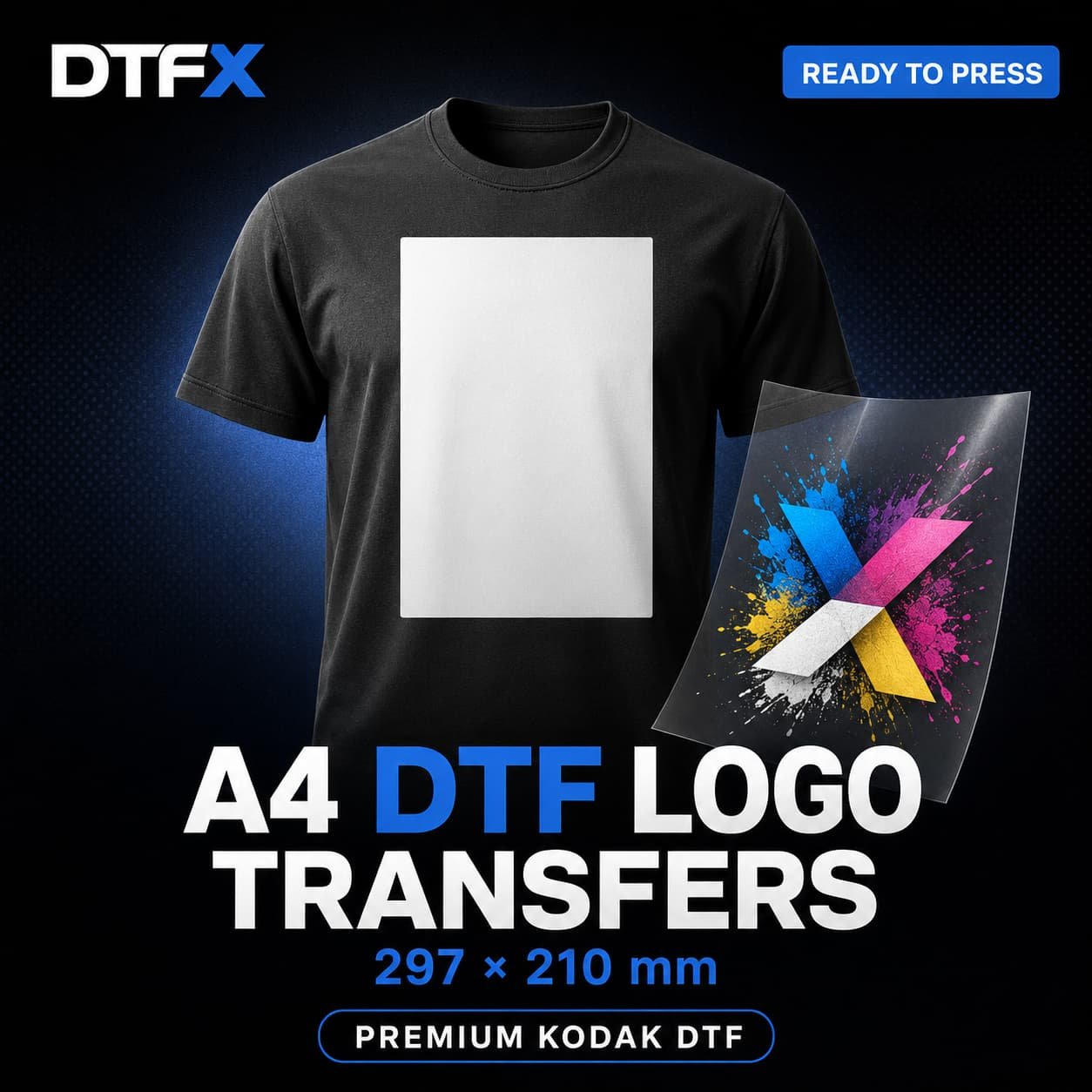 Dtf Single Design a4 Size