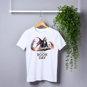 Dracula  World book day kids adults white tshirt