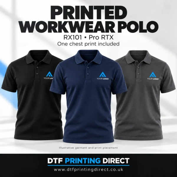 Pro RTX RX101 — illustrative printed garment