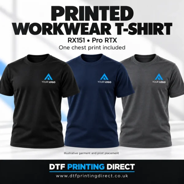 Pro RTX RX151 — illustrative printed garment