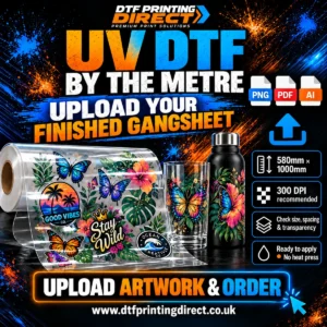 UV DTF — Upload Your Finished Gangsheet — DTF Printing Direct