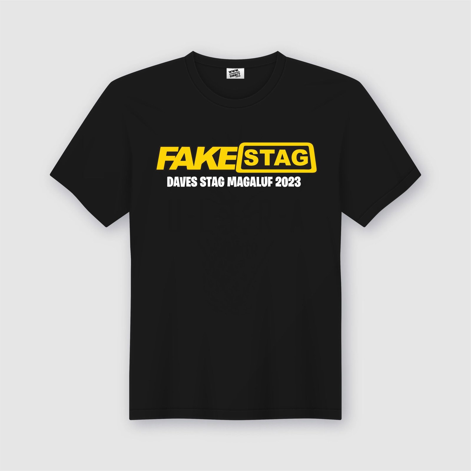 fake taxi themed  stag do  funny personalised black adults tshirt