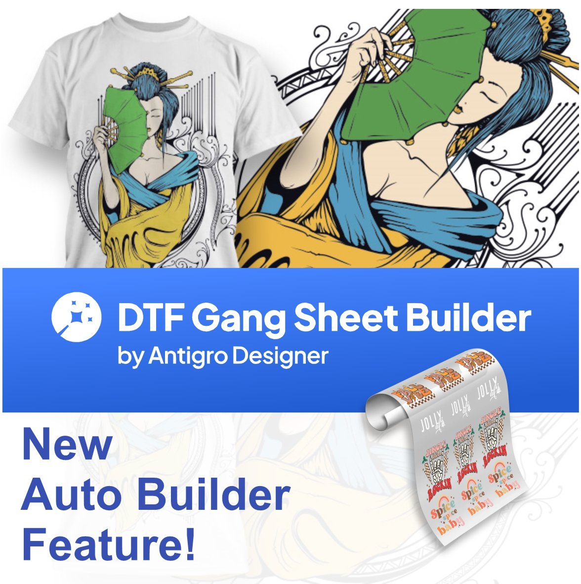 DTF Gang sheet maker