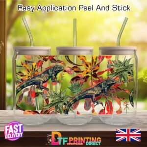 iguana 16oz libby cup wrap uvdtf easy to apply sticker
