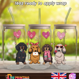 love dogs uvdtf libby cup sticker