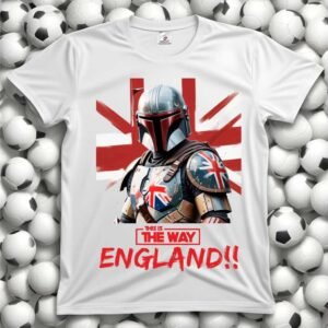 manadalorian this is the way england white unisex tshirt