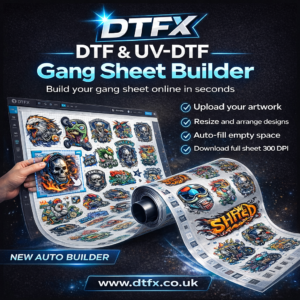 DTF Gang Sheet Printing – Build Your Own