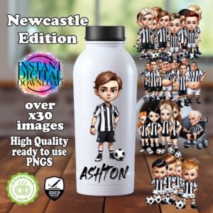 Newcastle Dollz Digital Download perfect quality - PNG File - Sublimation - UV/DTF - Digital Download perfect for uvdtf dtf