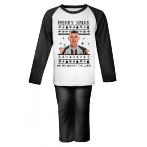 Newcastle Black and white player  xmas pyjamas pj