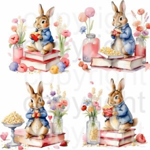 peter rabbit - Valentines - PNG File - Sublimation - UV/DTF - Digital Download