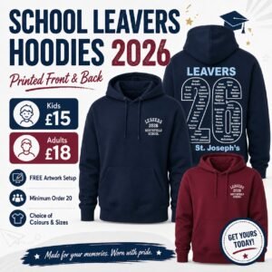 School Leavers Hoodie 2026-2027