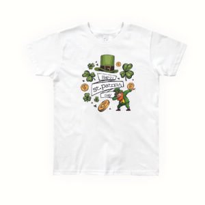 st patricks day white tshirt